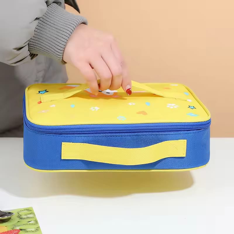 Animated School Thermal Lunch Bag, Cute Large Capacity Lunch Bag, New Style Insulated Kids Lunch Bag Animated School Thermal Lunch Bag, Cute Large Capacity Lunch Bag, New Style Insulated Kids Lunch Bag